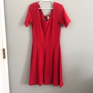 H&M RED DRESS SIZE 4